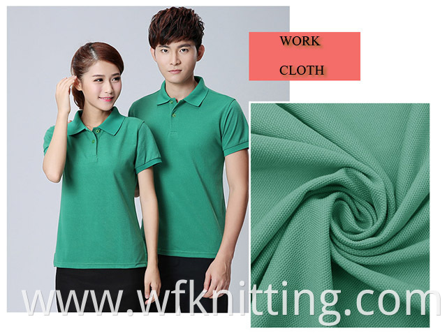 Cotton Pique Fabric For Work Shirt